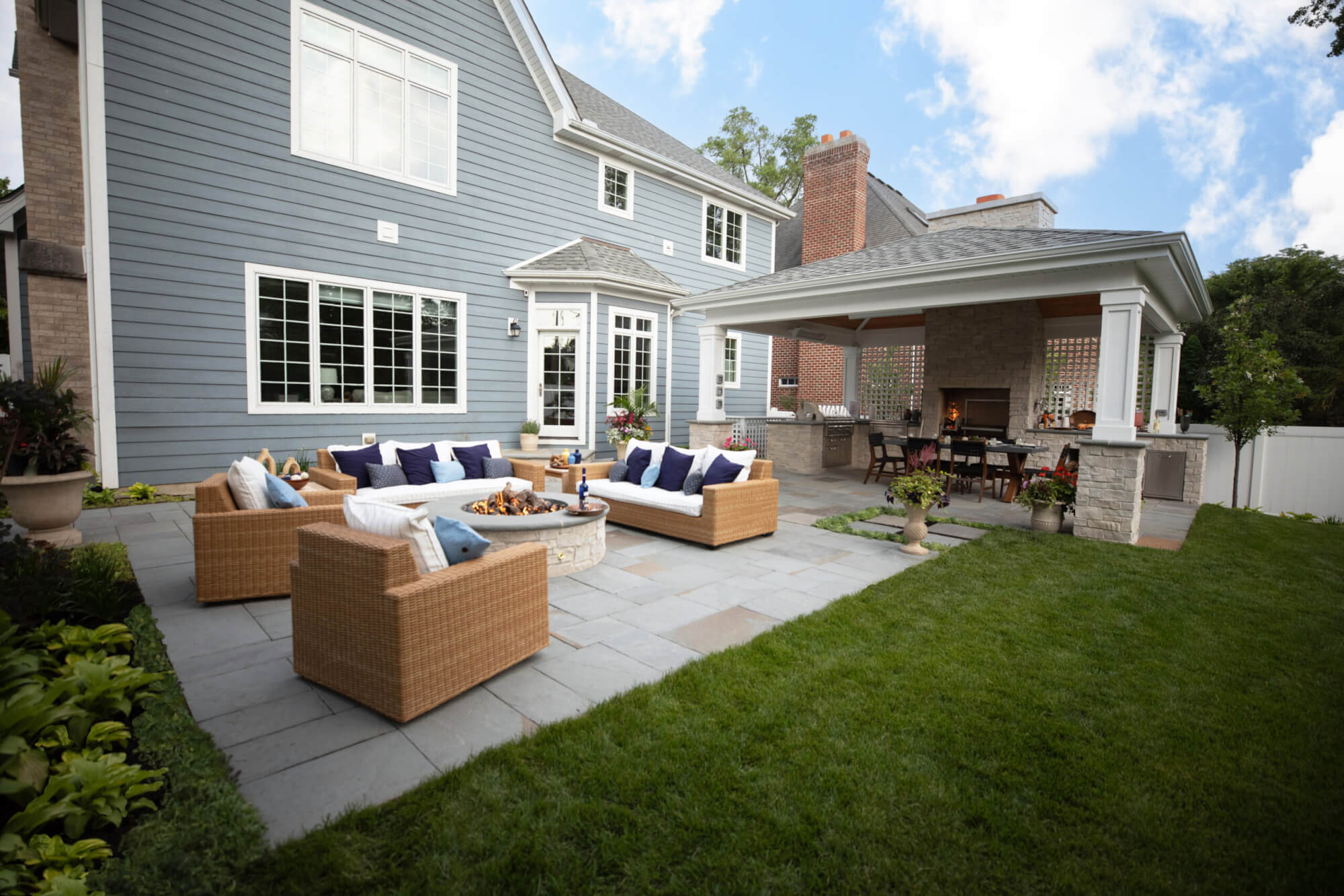 Why Waleska Homeowners Are Building Fire Pits Into Their Patios — And What Makes Them Last