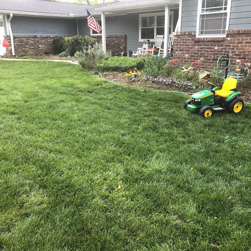 Finished sod lawn by Kaizenscapes in Canton GA