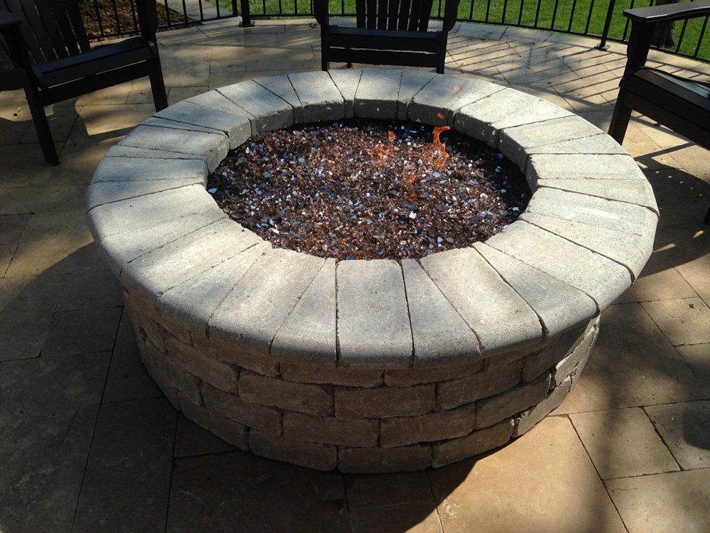 The Outdoor Kitchen and Fire Pit Combo That Holly Springs, GA Homeowners Love