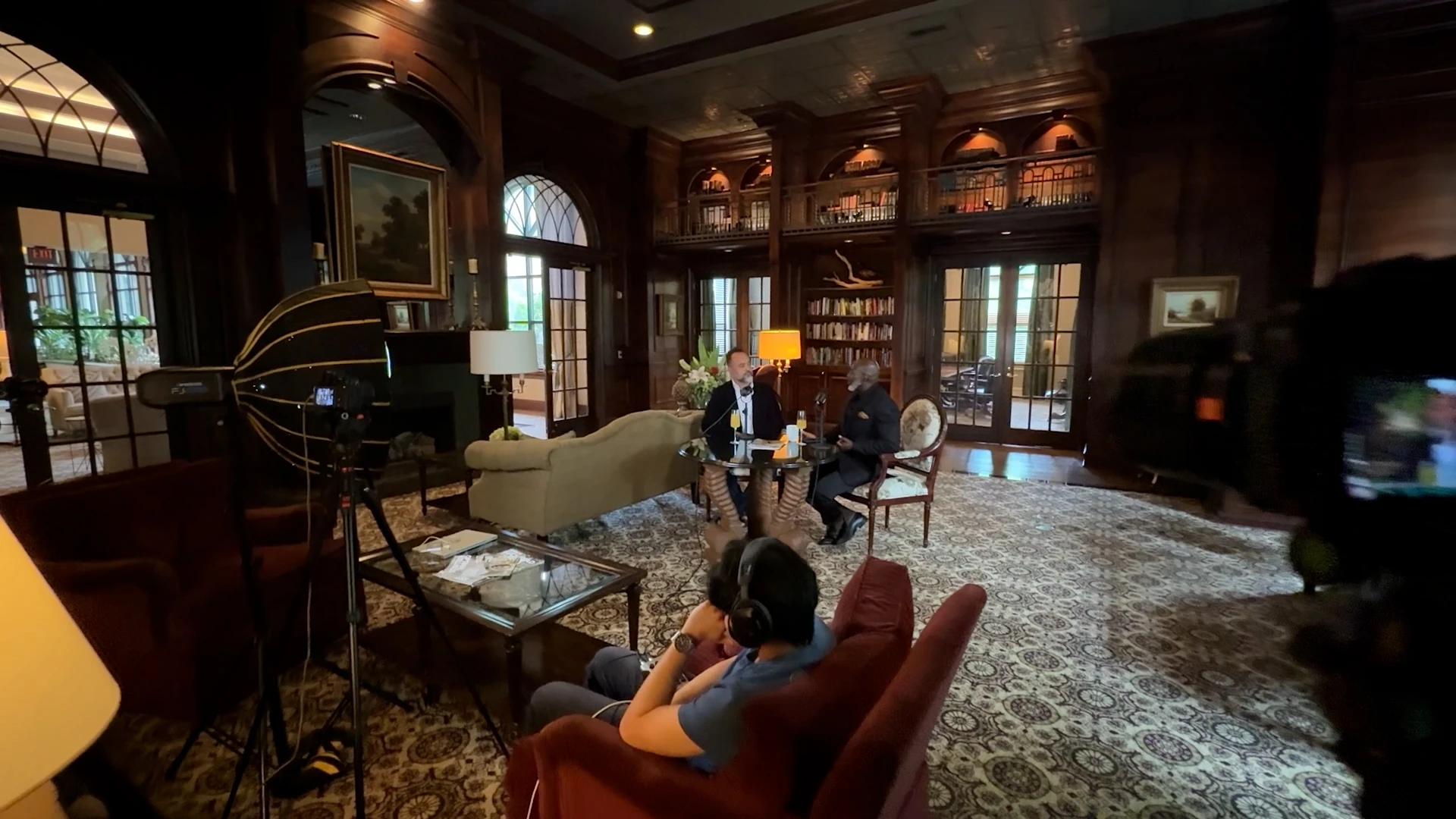 Behind-the-scenes of a Viral Spark content shoot for a Johns Creek personal injury attorney