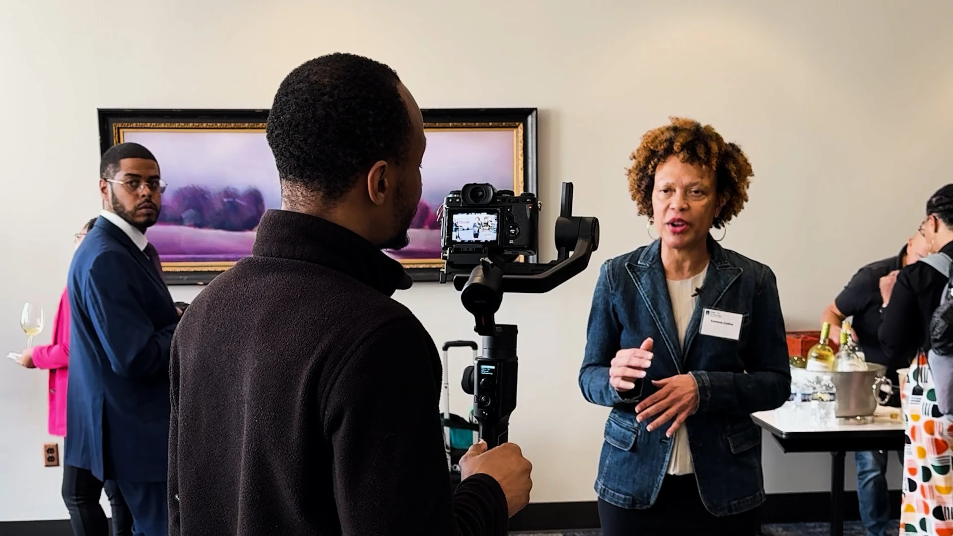 Behind-the-scenes of a Viral Spark video content shoot for a Johns Creek personal injury firm