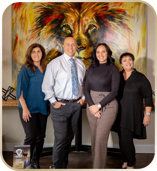 Roswell PI attorneys reviewing social media content lineup at East Roswell office