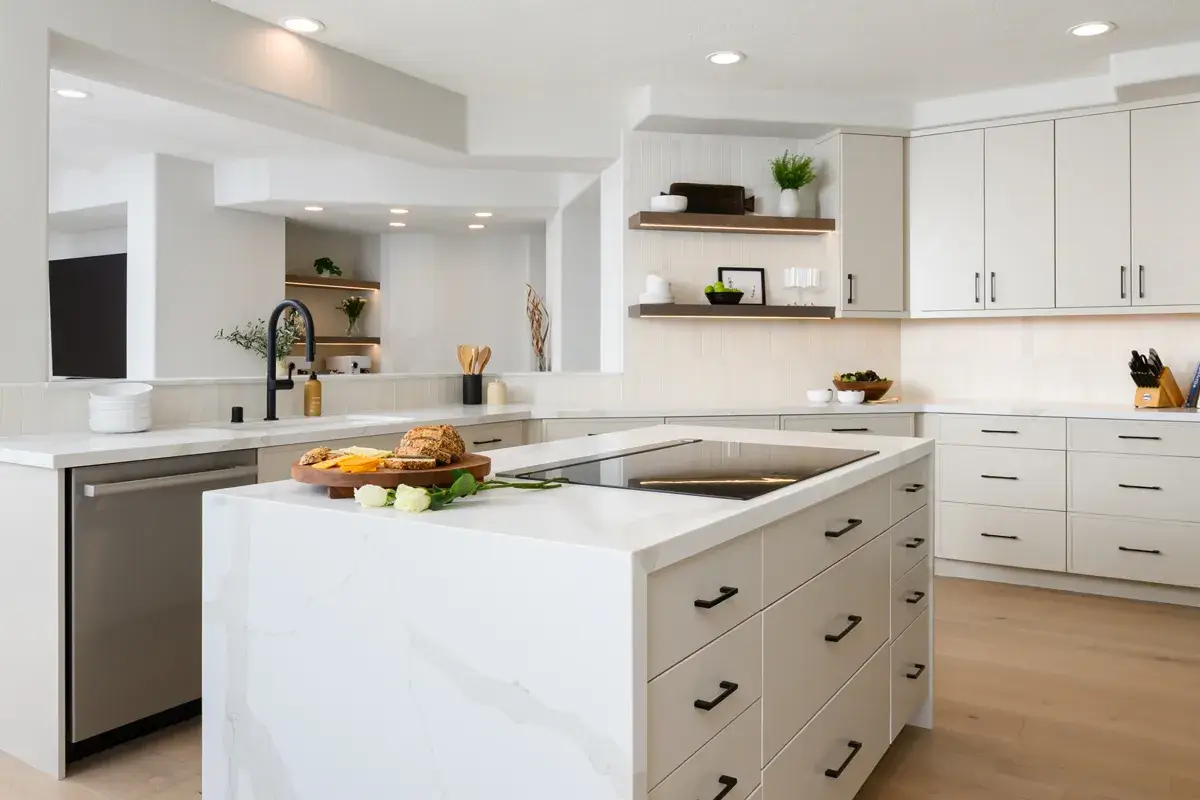 Open-concept kitchen remodel completed in Roswell home