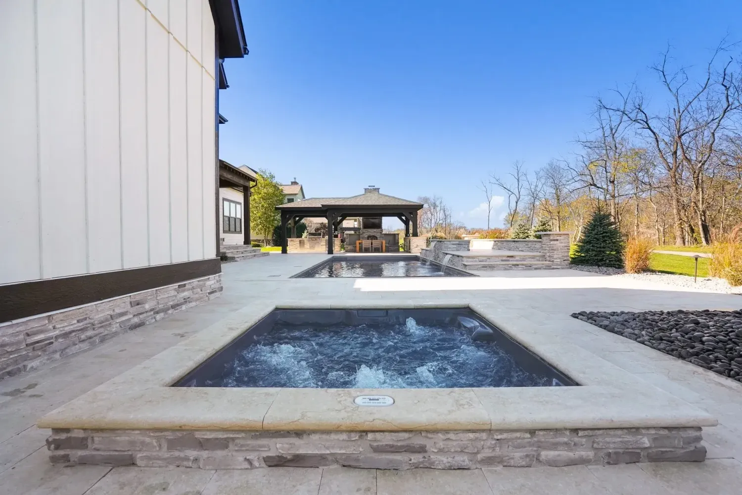 In-progress pool build in Smyrna GA Cobb County