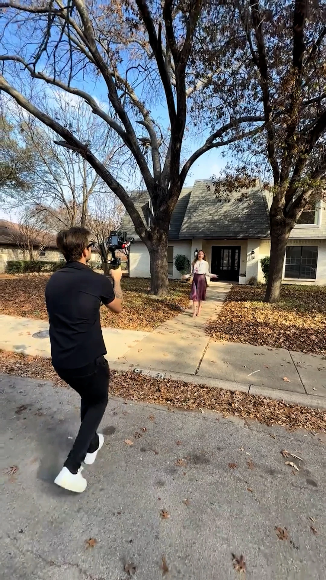 Behind-the-scenes of a Viral Spark custom-builder content shoot in Johns Creek