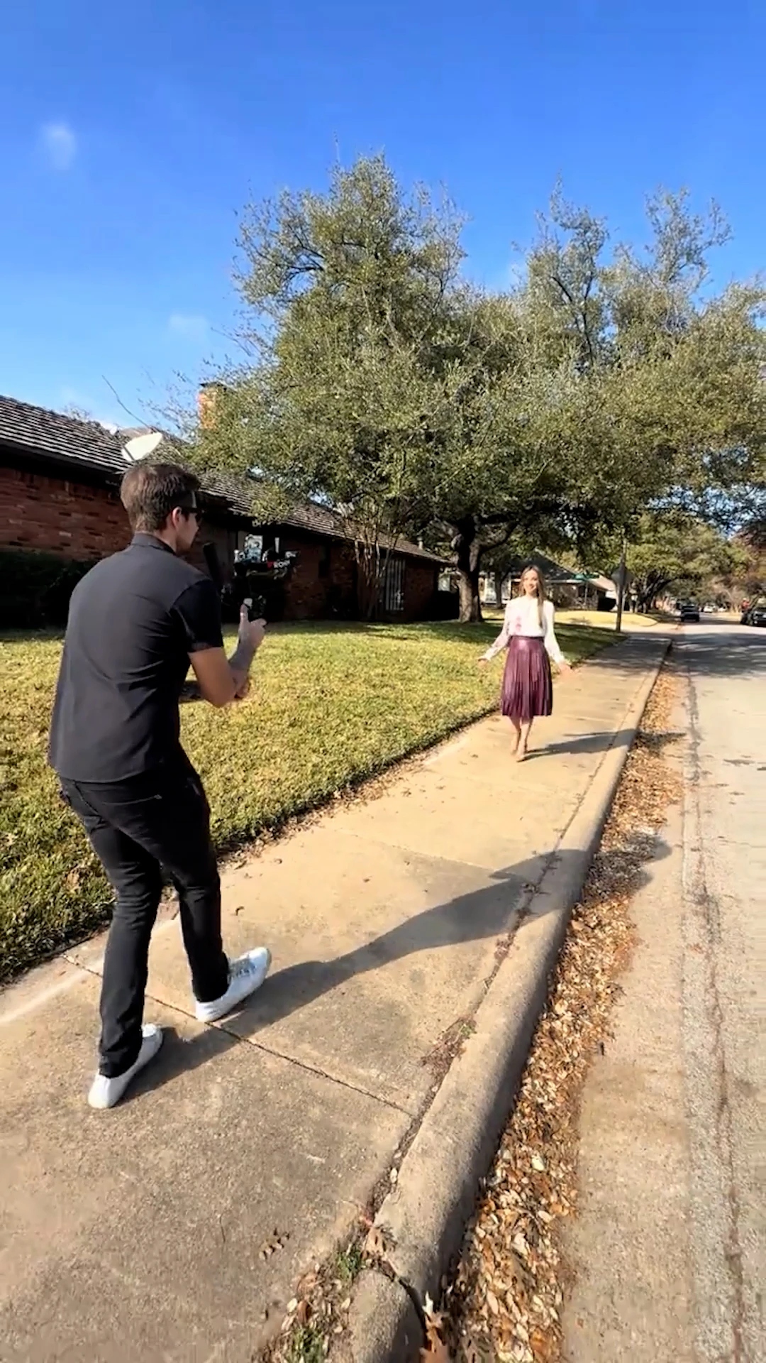 Behind-the-scenes of a Viral Spark content shoot for a Kennesaw custom home builder