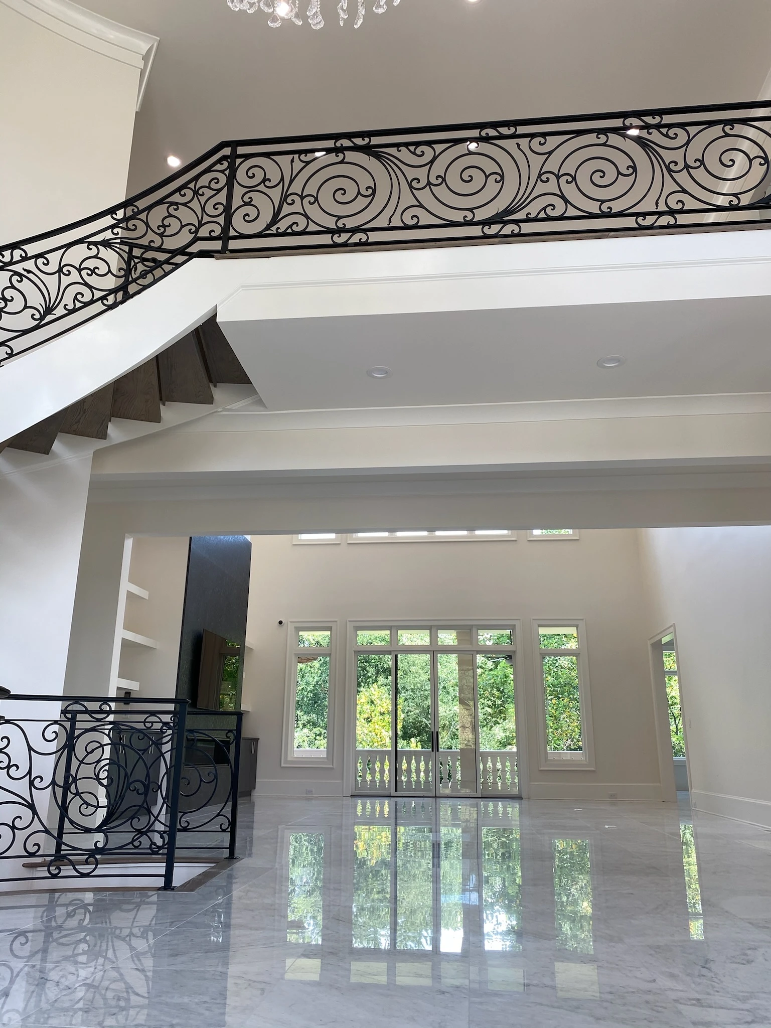 SEO for custom home builders Smyrna, GA — Cobb County luxury build at twilight
