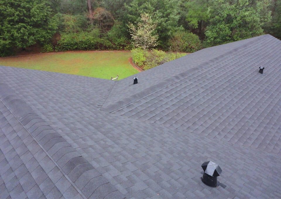 Duluth GA roofing contractor completing residential roof replacement